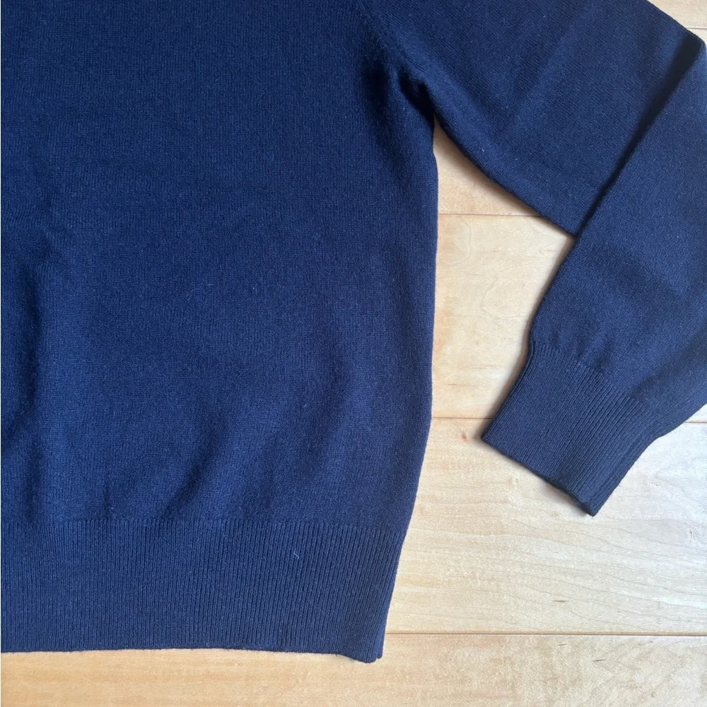 Sandro Isaure Sweater with Detachable White Ruffle Collar - Picture 9 of 12